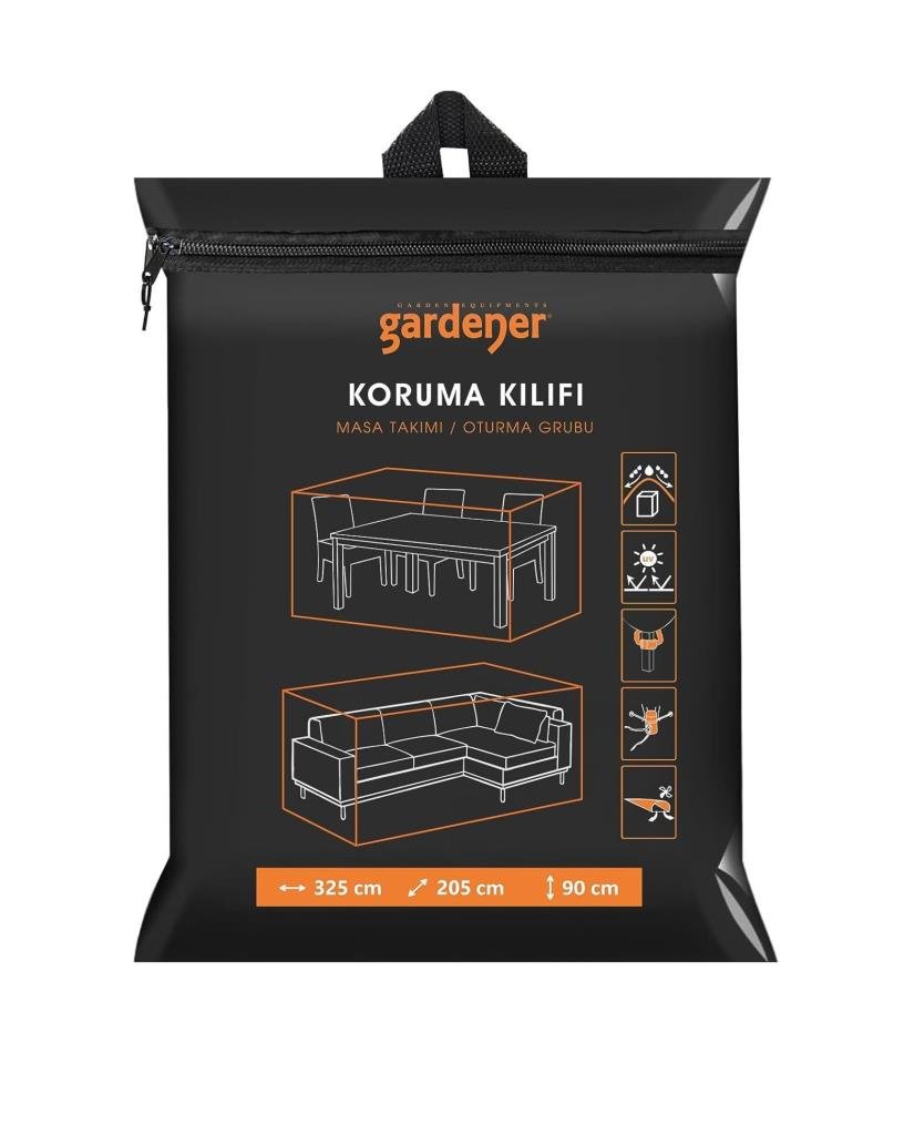 Gardener GRDC301 Masa Takımı Koruma Kılıfı 325x205x90cm