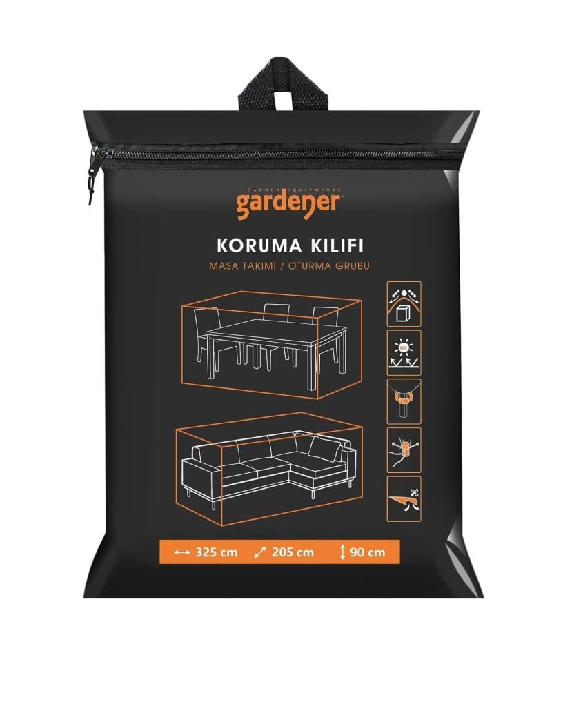 Gardener GRDC301 Masa Takımı Koruma Kılıfı 325x205x90cm