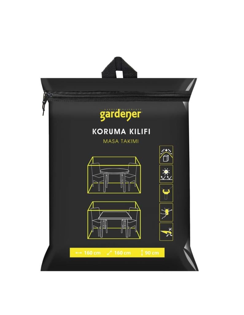 Gardener GRDC304 Masa Takımı Koruma Kılıfı 160x160x90cm