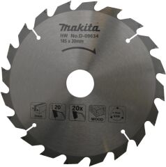 Makita D-09634 Daire Testere 185MMx20 DİŞ