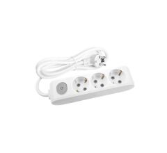 Viko Multi-let Üçlü Anahtarlı Topraklı Grup Priz