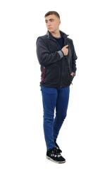 Persmont CPM01 Füme Çıkarılabilir Kol Polar Mont