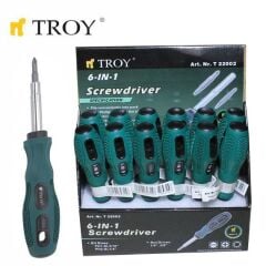 Troy T22002 Tornavida Değişebilir Uçlu 6 Parça