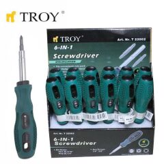 Troy T22002 Tornavida Değişebilir Uçlu 6 Parça