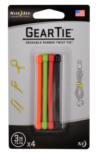 Nite Ize Gear Tie Kablo Düzenleyici 7.6cm 4lü Paket