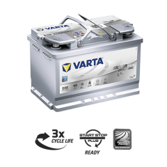 Varta E39 Agm Start Stop Aküsü 70Ah