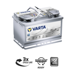 Varta E39 Agm Start Stop Aküsü 70Ah