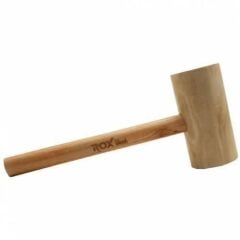 Rox Wood 25Cm Yatay Silindir Ahşap Tokmak