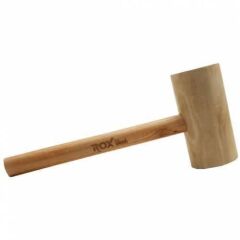 Rox Wood 25Cm Yatay Silindir Ahşap Tokmak