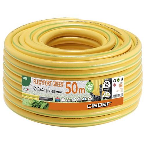 Claber 9138 Flexyfort Green Hortum 3/4 50m