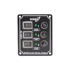 Remkay 12V İzoleli Dikey Switch Panel