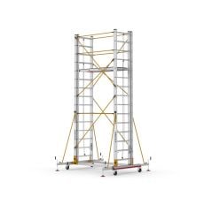Çağsan S006 XL_FP TeleSafe İki Parça Alüminyum İskele