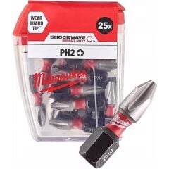Milwaukee Bits Uç 25mm 25'li Paket