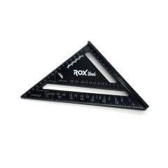 Rox Wood 0023 Alüminyum Üçgen Gönye 175mm