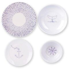 Sherenna Pixel 4 Kişilik Yemek Takımı 16 Parça