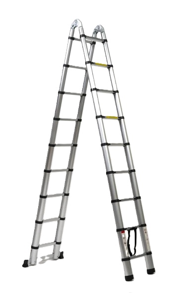 Cardilife Alüminyum Teleskopik A Tipi Merdiven 560cm