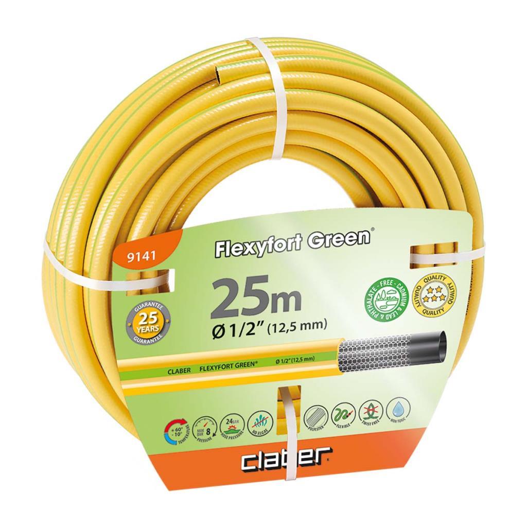 Claber 9141 Flexfort Green Hortum 1/2'' 25mt