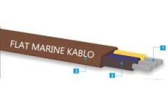 Kalaylı Yassı Marin Kablo