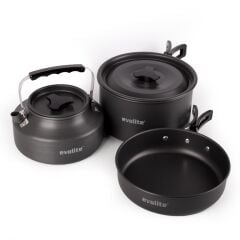 Evolite Tria Pot Çaydanlıklı Tencere Seti