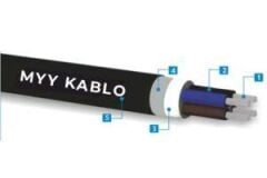 Kalaylı MYY Marin Kablo 1x1.5mm