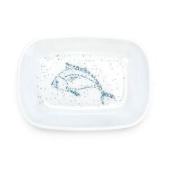 Sherenna Pixel Mini Kayık Tabak