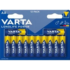 Varta Longlife Power Kalem Pil AA 12li Paket