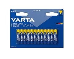 Varta Longlife Power İnce Kalem Pil AAA 12li Paket