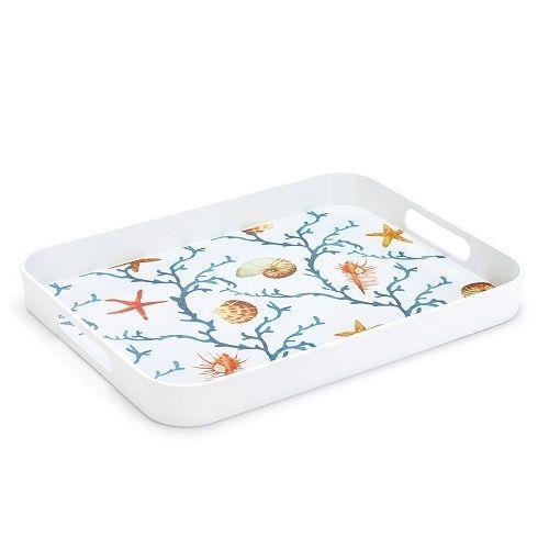 Sherenna Blue Coral Tepsi