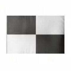 Siyah Beyaz Cankurtaran Bayrağı 75x100cm