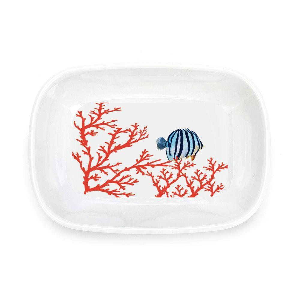 Sherenna Coral Mini Kayık Tabak