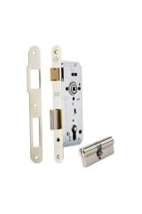 Kale Kilit Silindirli Gömme Oval Kilit 40mm