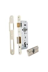 Kale Kilit Silindirli Gömme Oval Kilit 40mm