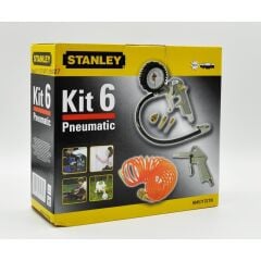 Stanley Kit 6 Havalı Kompresör Aksesuar Seti - 6 Parça