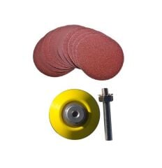 Troy 25930 Aşındırıcı Cırt Zımpara Seti 101 Parça