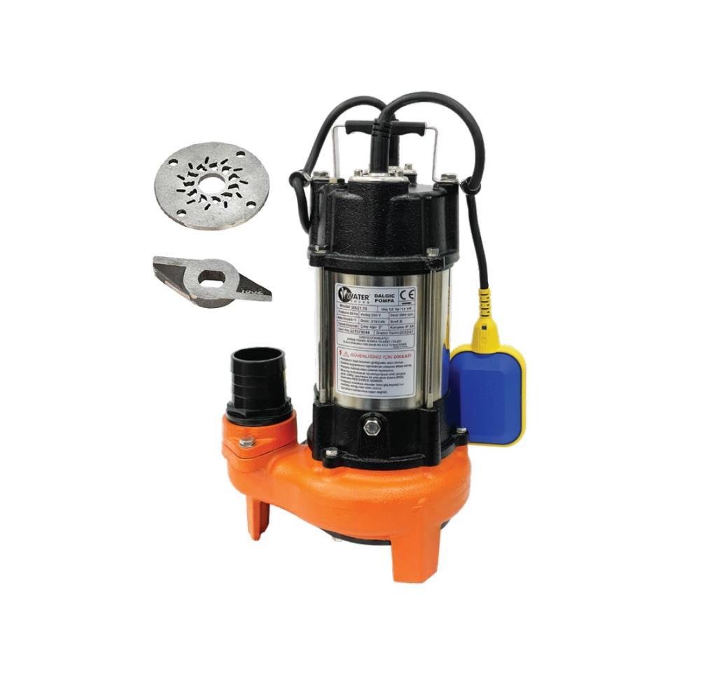Water Sound 50U21.1S Öğütücülü Drenaj Pompası 1,5hp