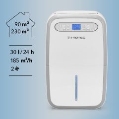 Trotec  TTK 95 E Nem Alıcı Cihaz 30L/90m2
