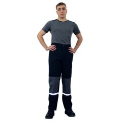 Persmont HK-PA06K Lacivert Harman Karışım Anler Gabardin Kışlık Pantolon