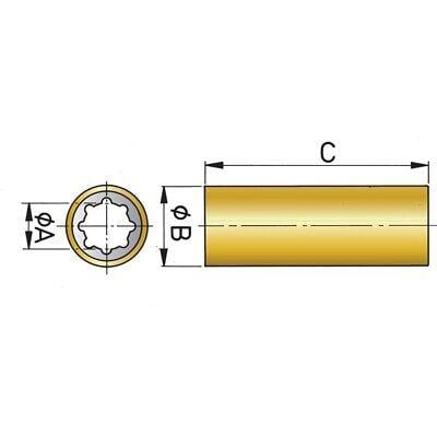 Vetus RULAGER40 Şaft Yatağı 40mm