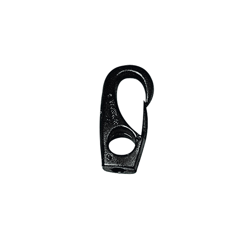 Nuova Rade Plastik Kanca 6mm 5li Paket Siyah