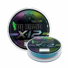 Albastar Carrier 12x Pe Multi Color İp Misina 0,21mm 150mt