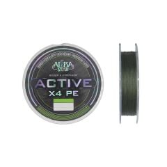 Albastar Active 4x Green İp Misina 0.18mm 150mt