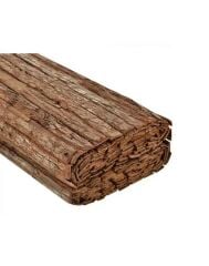 Bahçem Dekoratif Doğal KAbuk Çevirme Çit 300cm