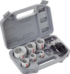 Bosch Bi-Metal Elektirikçi Panç Seti 9 Parça
