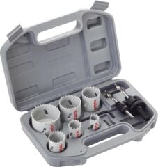 Bosch Bi-Metal Elektirikçi Panç Seti 9 Parça