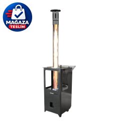 Sabah PLT01 Cam Borulu Pelet Sobası