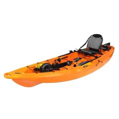 Seaflo RPA105 Kırmızı/Turuncu Pedallı Balıkçı Kanosu