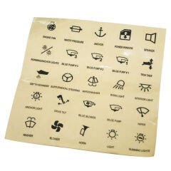 Lalizas Switch Paneller İçin Şeffaf Sticker 25 Parça