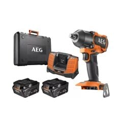 AEG BSS 18MTF12BL-402C 2x4Ah Akülü Darbeli Somun Sıkma