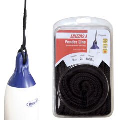 Lalizas Lacivert Kasalı Usturmaça Bağlama Halatı 8mm 2mt