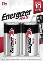 Energizer Max D Boy Pil 2li Paket